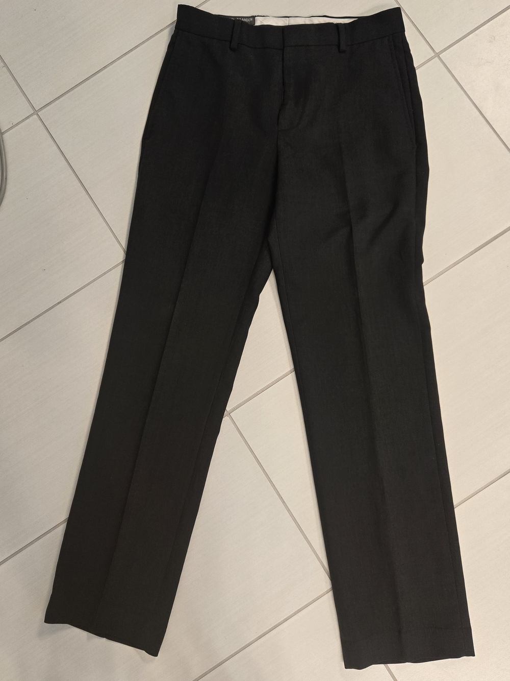 Michael Brandon Men's Black Dress Pants